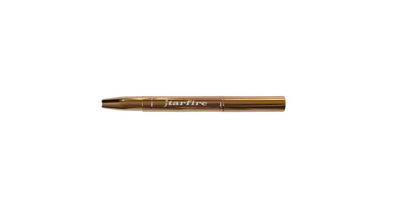 gold makeup brush-starfire cosmetics