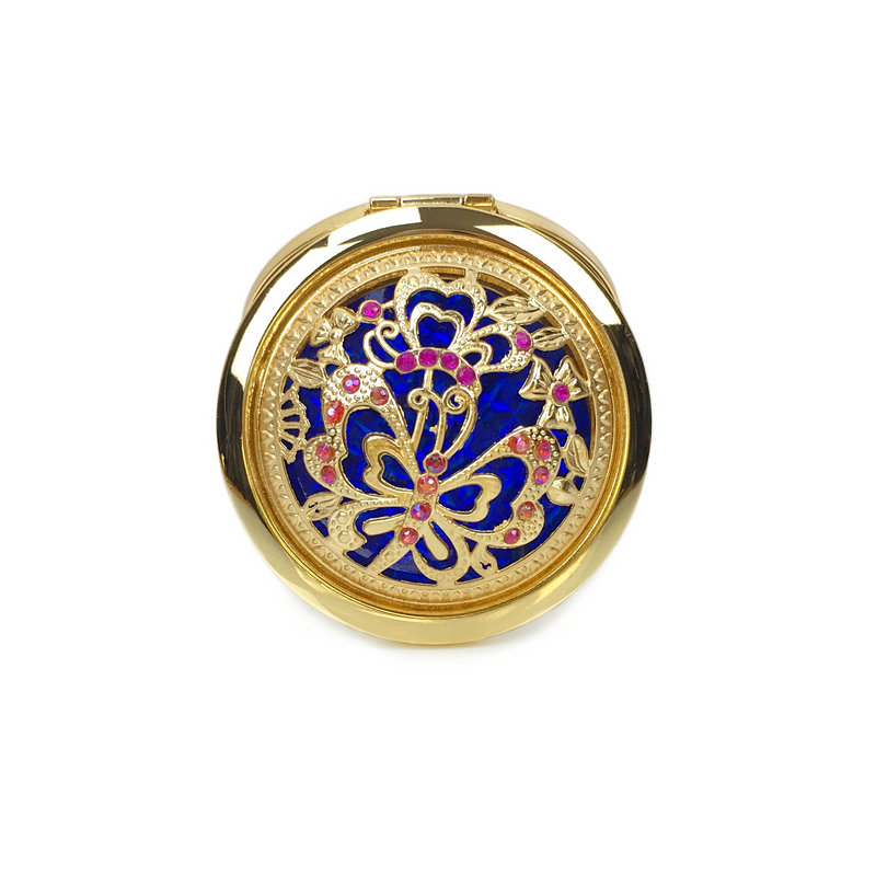 sapphire makeup mirror gold circle-starfire cosmetics