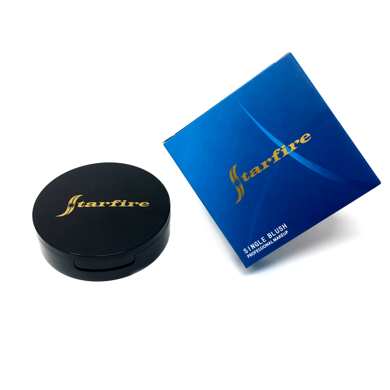 black blush case with blue packaging-stafire cosmetics