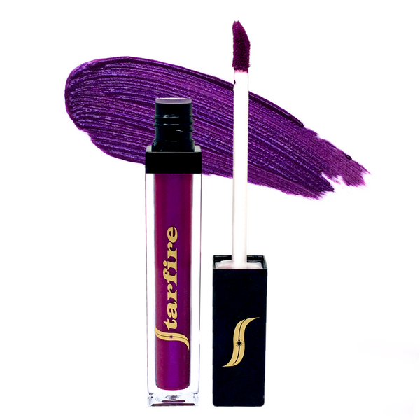 purple matte liquid lipstick-starfire cosmetics