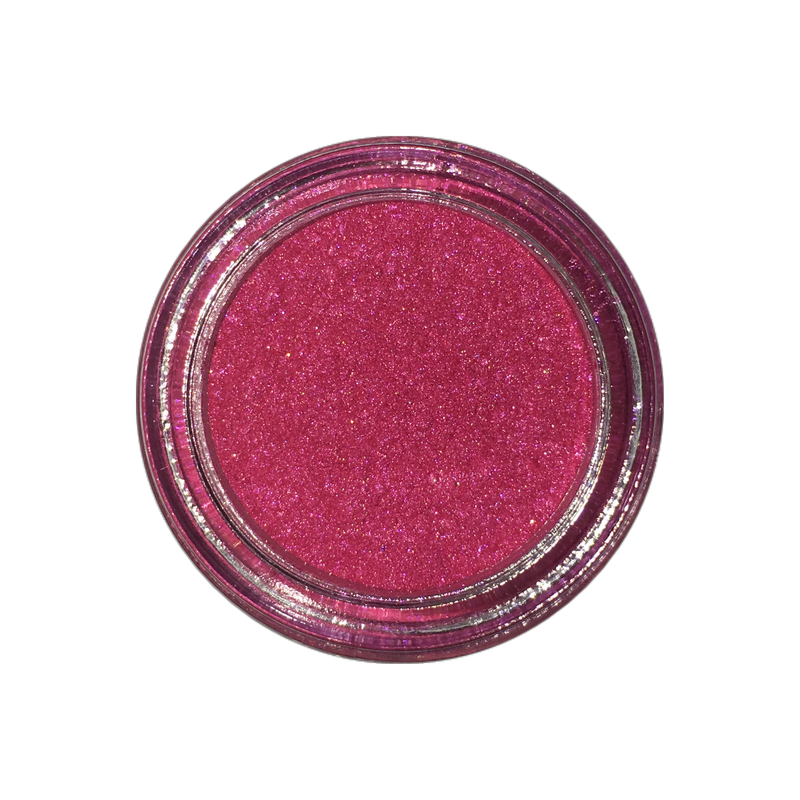 pink makeup in glass jar-starfire cosmetics