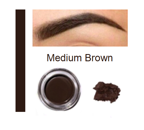 medium brown eyebrow pomade-starfire cosmetics