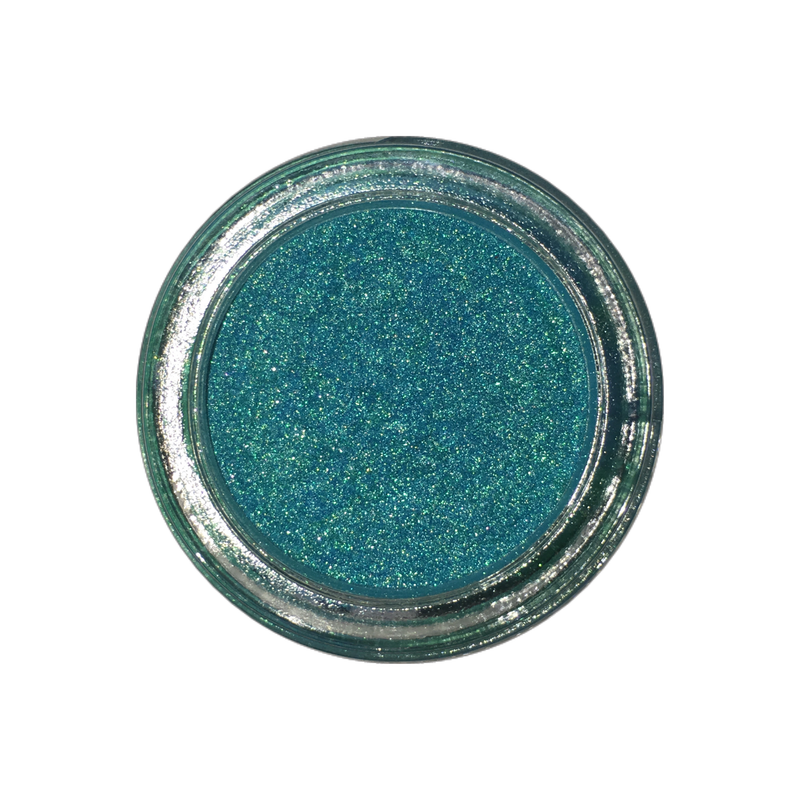 turquoise eyeshadow makeup-starfire cosmetics